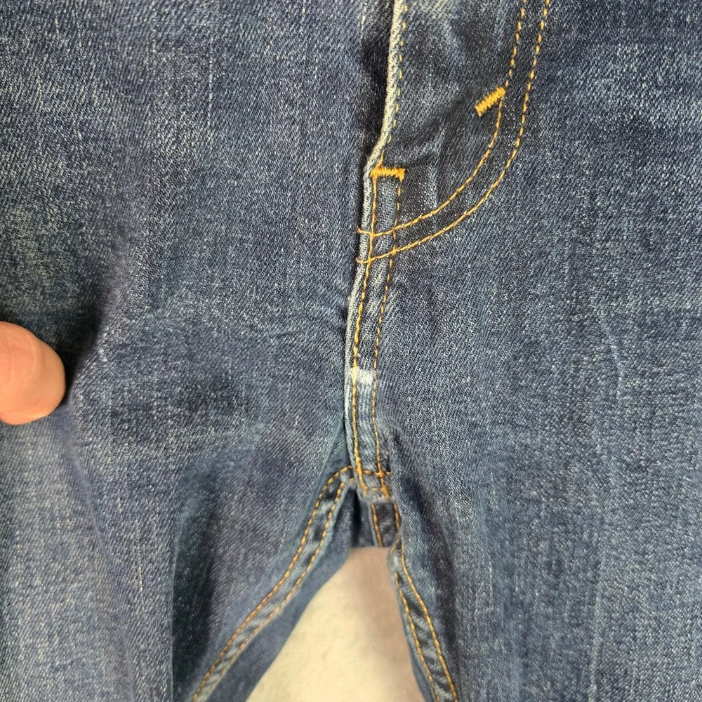 Levis 510 Skinny Fit Jeans Mens 34x34 Dark Wash Indigo Stretch‎ Denim 05510-0721